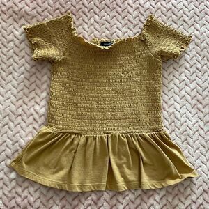 NEW American Eagle Amber Smock Babydoll Top Womens Size XS